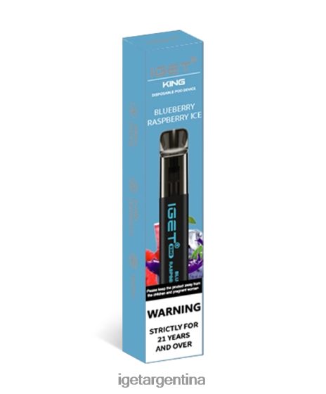 IGET Vape Shop Tengo rey hielo de frambuesa y arándanos J60FFH96