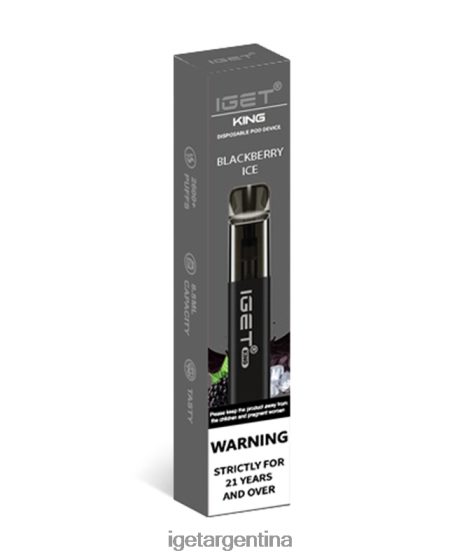 IGET Vape Online Tengo rey hielo de mora J60FFH94