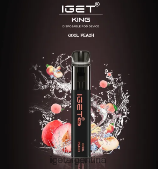 IGET Vape Online rey - 2600 inhalaciones durazno fresco J60FFH498