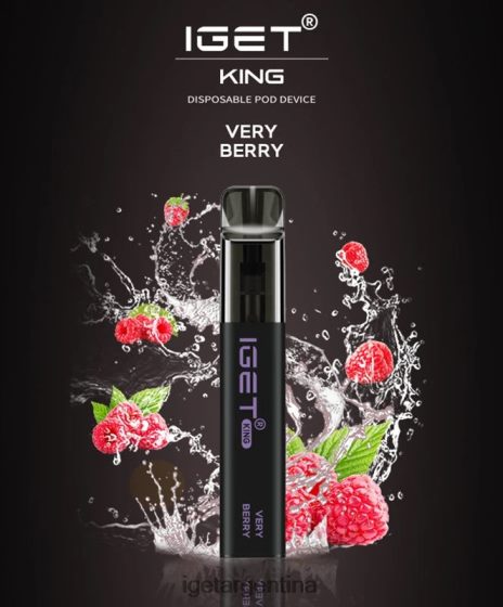 IGET Shop rey - 2600 inhalaciones muy cereza J60FFH491