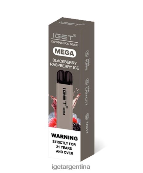 IGET Bar Online entiendo mega hielo de frambuesa y mora J60FFH125