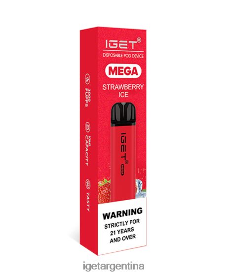 IGET Vape entiendo mega hielo de fresa J60FFH142