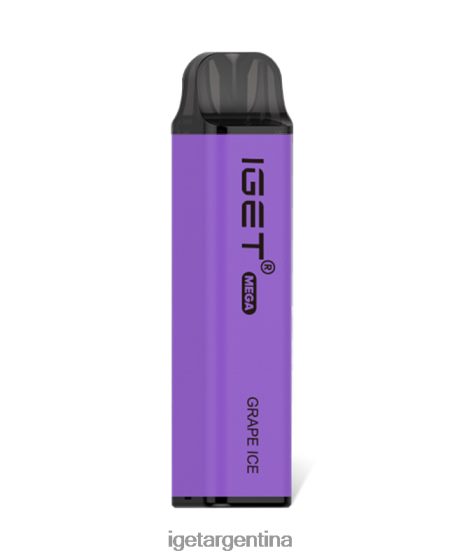 IGET Vape Argentina entiendo mega hielo de uva J60FFH130
