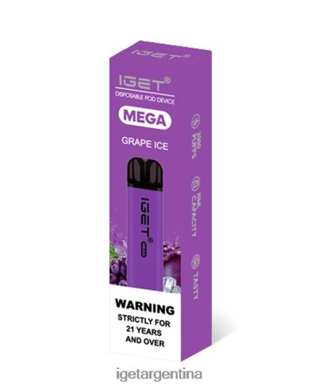 IGET Vape Argentina entiendo mega hielo de uva J60FFH130