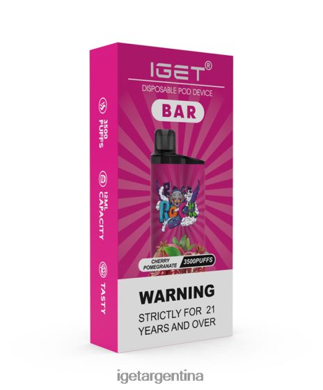 IGET Bar Online barra de granada cereza J60FFH155
