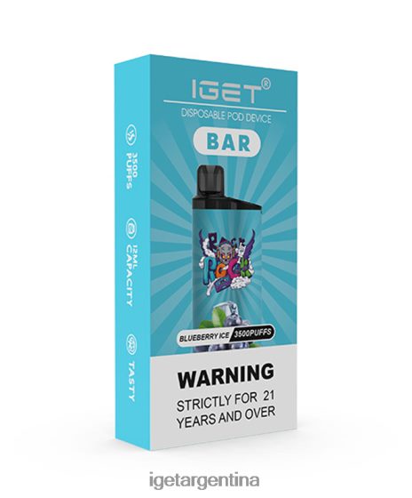 IGET Vape barra de hielo de arándanos J60FFH152