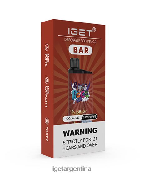 IGET Vape Shop barra de hielo de cola J60FFH156