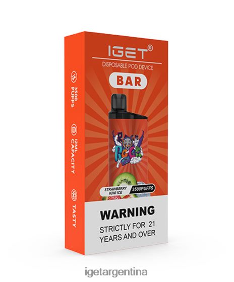 IGET Online barra de hielo de fresa y kiwi J60FFH173
