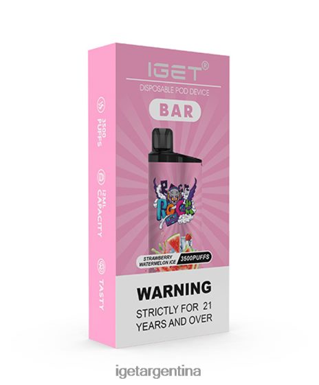 IGET Vape Shop barra de hielo de sandia fresa J60FFH176