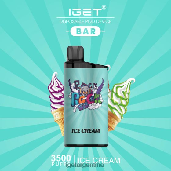 IGET Vape Argentina barra - 3500 inhalaciones helado J60FFH454