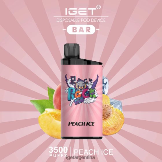 IGET Bar Shop barra - 3500 inhalaciones hielo de durazno J60FFH452