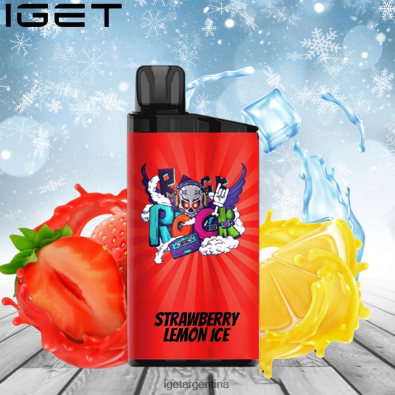 IGET Bar barra - 3500 inhalaciones hielo de fresa y limón J60FFH595