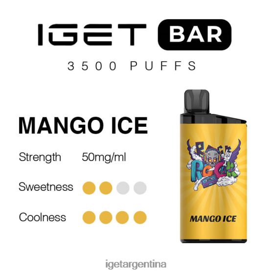 IGET Sale barra 3500 inhalaciones hielo de mango J60FFH299