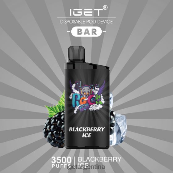 IGET Vape Shop barra - 3500 inhalaciones hielo de mora J60FFH540