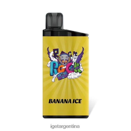 IGET Vape barra 3500 inhalaciones hielo de plátano J60FFH282