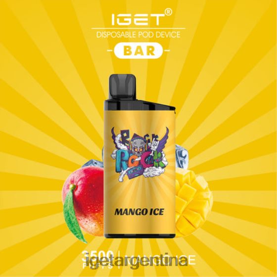 IGET Shop barra - 3500 inhalaciones mango J60FFH431