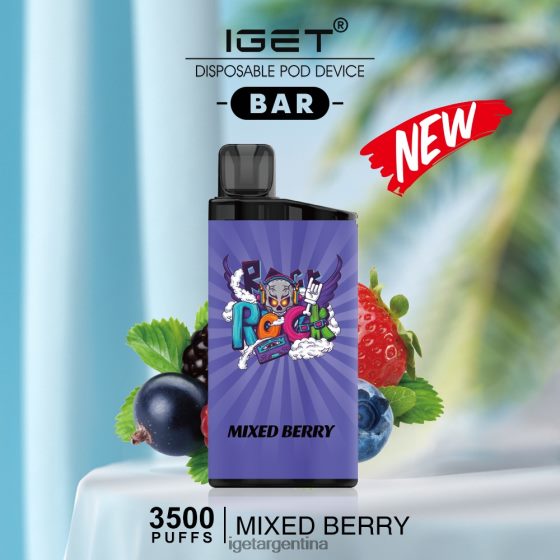 IGET Online barra - 3500 inhalaciones mezcla de baya J60FFH487