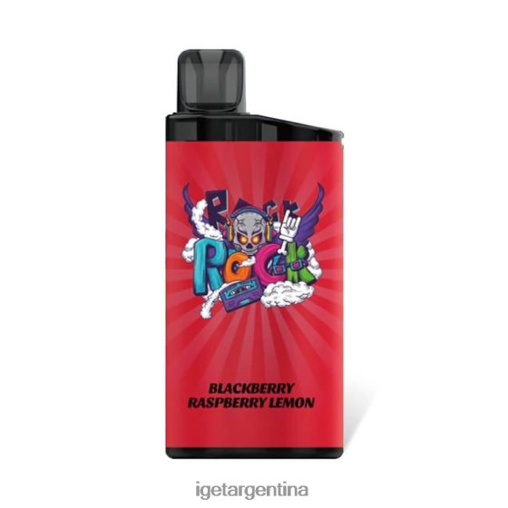 IGET Vape Shop barra 3500 inhalaciones mora frambuesa limón J60FFH296