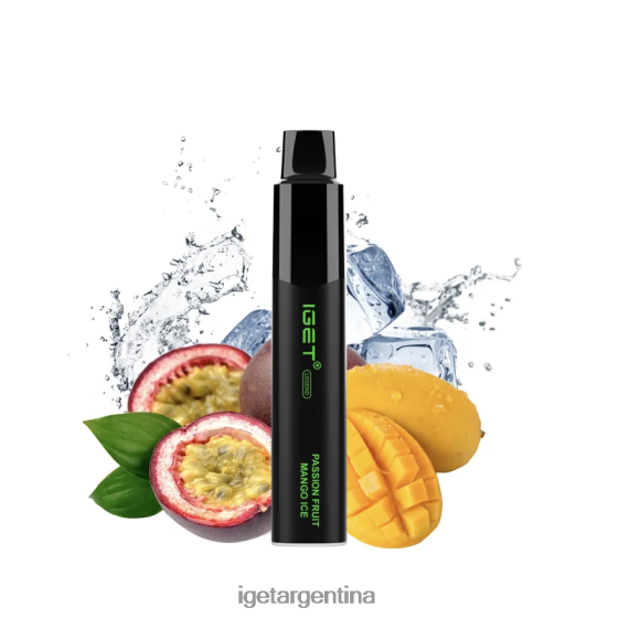 IGET Vape Legend 4000 bocanadas. hielo de mango y maracuyá J60FFH342