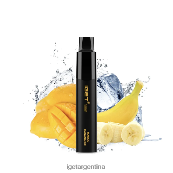 IGET Bar Shop Legend 4000 bocanadas. hielo de mango y plátano J60FFH328