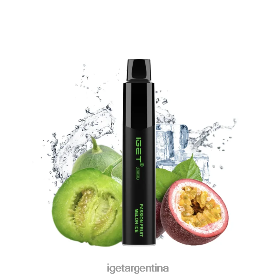 IGET Vape Online Legend 4000 bocanadas. hielo de melón y maracuyá J60FFH334