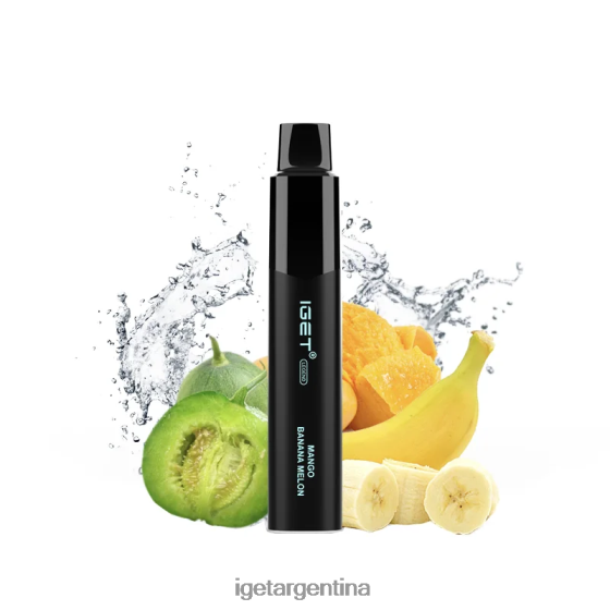 IGET Vape Argentina Legend 4000 bocanadas. mango plátano melón J60FFH350