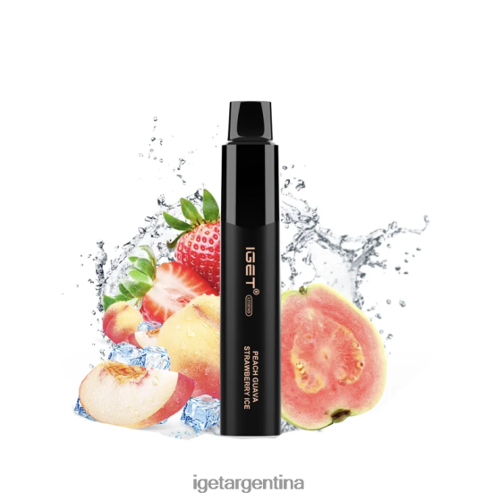 IGET Vape Argentina Legend 4000 bocanadas. melocotón guayaba fresa hielo J60FFH320