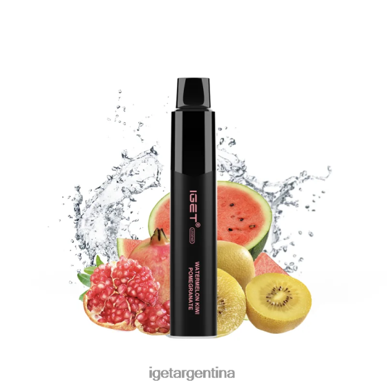IGET Vape Shop Legend 4000 bocanadas. sandía kiwi granada J60FFH336