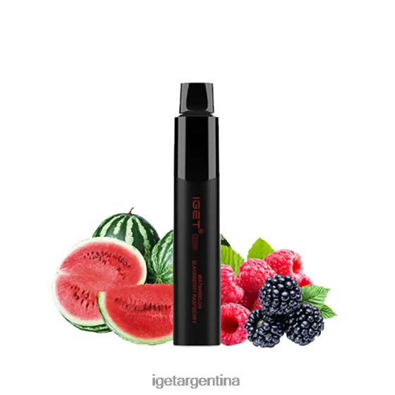 IGET Vape Online Legend 4000 bocanadas. sandía mora frambuesa J60FFH344