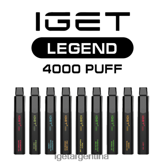 IGET Vape Online legend 4000 al por mayorJ60FFH428