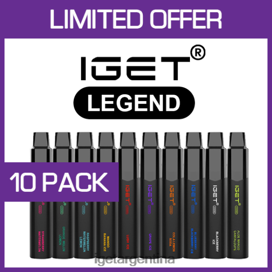 IGET Sale legend - 4000 inhalaciones - paquete de 10J60FFH533