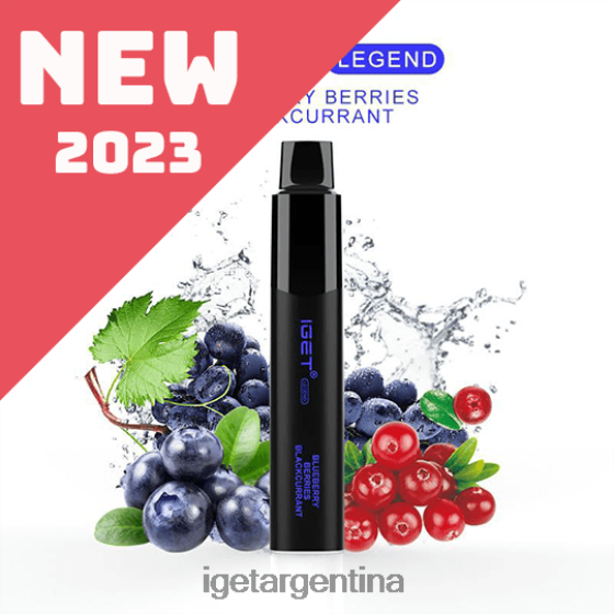 IGET Vape Shop leyenda - 4000 inhalaciones arándanos bayas grosella negra J60FFH660
