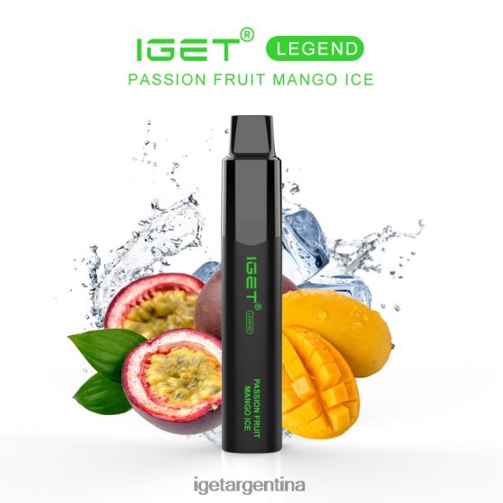 IGET Vape Online leyenda - 4000 inhalaciones hielo de mango y maracuyá J60FFH638