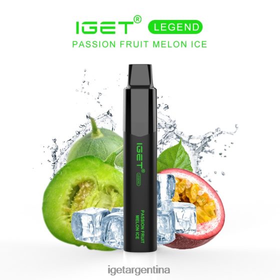 IGET Bar Online leyenda - 4000 inhalaciones hielo de melón y maracuyá J60FFH639