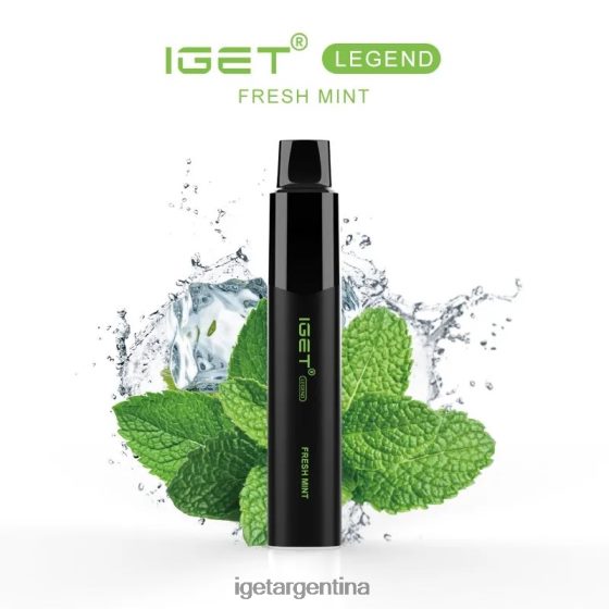 IGET Bar leyenda - 4000 inhalaciones hielo de menta fresca J60FFH565