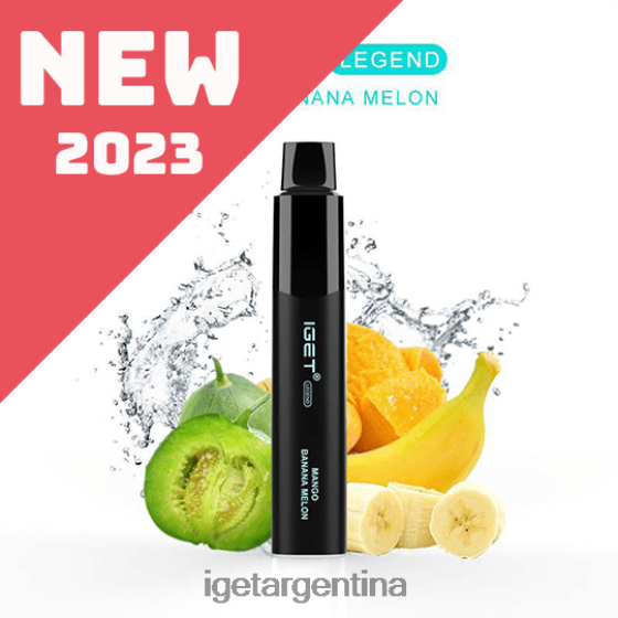 IGET Shop leyenda - 4000 inhalaciones mango plátano melón J60FFH601