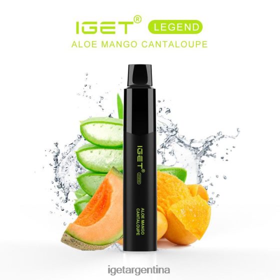 IGET Online leyenda - 4000 inhalaciones melón de mango y aloe J60FFH627