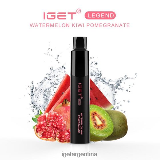 IGET Vape Online leyenda - 4000 inhalaciones sandía kiwi granada J60FFH658