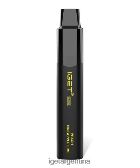 IGET Vape Argentina tengo leyenda durazno piña lima J60FFH190