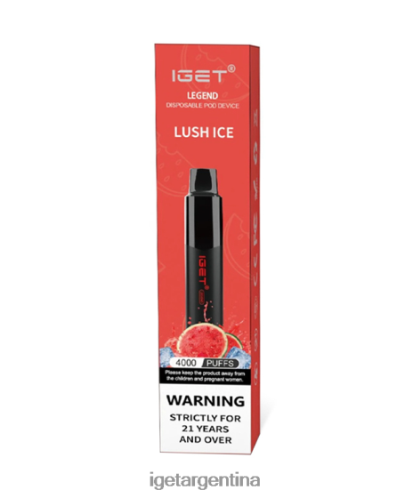 IGET Vape Online tengo leyenda hielo exuberante J60FFH184