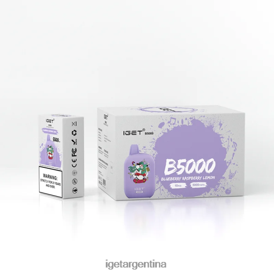 IGET Bar Shop obtener b5000 arándano frambuesa limón J60FFH308