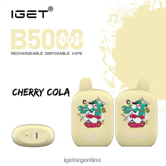 IGET Vape Shop obtener b5000 cola de cereza J60FFH316