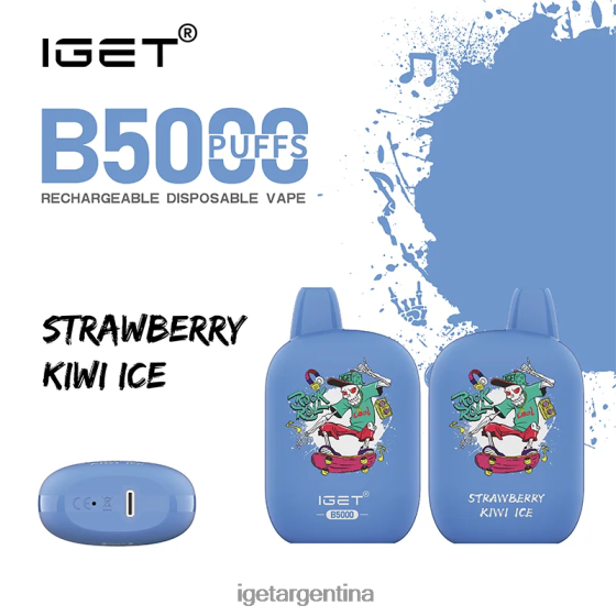 IGET Vape Online obtener b5000 hielo de fresa y kiwi J60FFH314