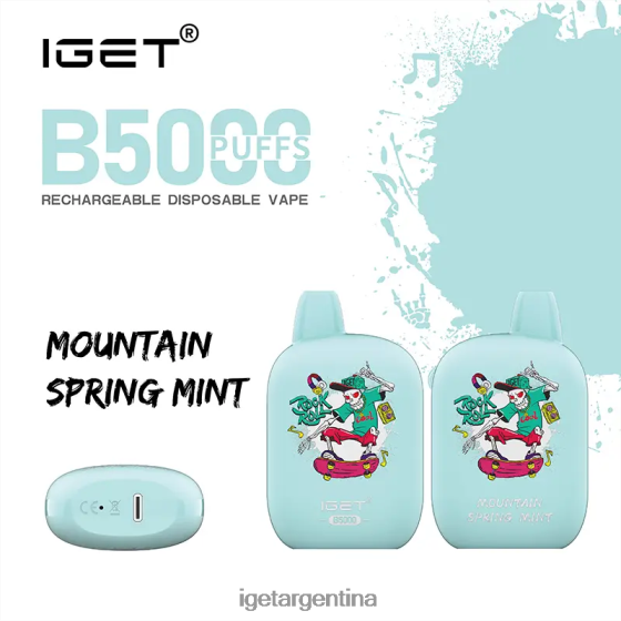IGET Bar Shop obtener b5000 menta de primavera de montaña J60FFH318