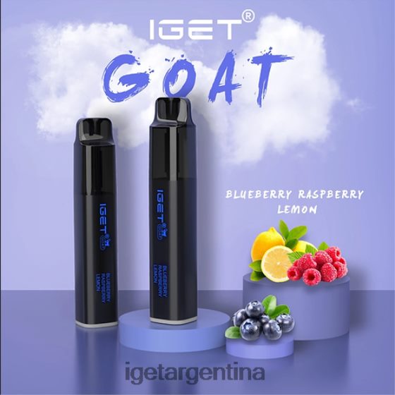 IGET Bar Shop cabra - 5000 inhalaciones arándano frambuesa limón J60FFH642