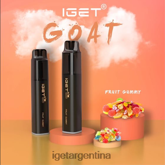 IGET Bar Online cabra - 5000 inhalaciones gomitas de fruta J60FFH509