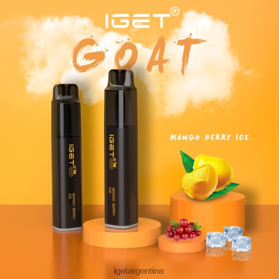 IGET Bar Online cabra - 5000 inhalaciones hielo de bayas de mango J60FFH559