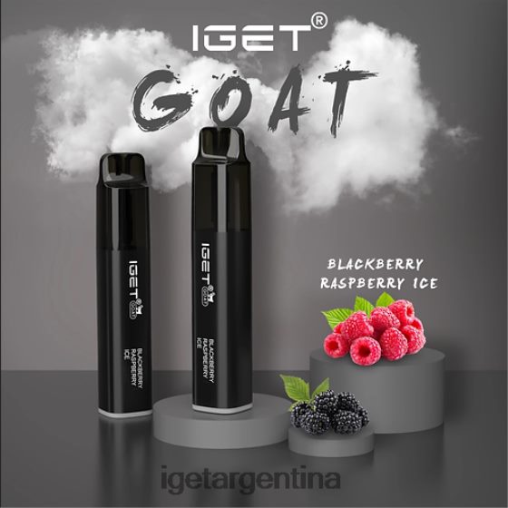 IGET Online cabra - 5000 inhalaciones hielo de frambuesa y mora J60FFH637