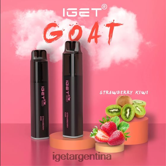 IGET Vape Online cabra - 5000 inhalaciones kiwi fresa J60FFH558