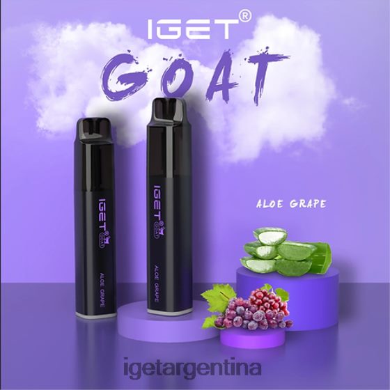 IGET Vape cabra - 5000 inhalaciones áloe uva J60FFH486